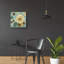  «Sophias Flowers Blue 2» par Wild Apple Portfolio, art mural en verre acrylique, 24 po x 24 po-2026868046