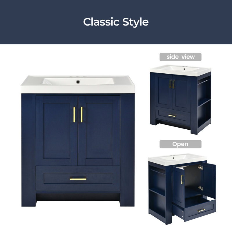 Meuble-lavabo simple 29,92 avec comptoir