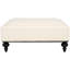 Repose-pieds carré standard en velours de 38,2 po Bunny-1051414970-1051414964