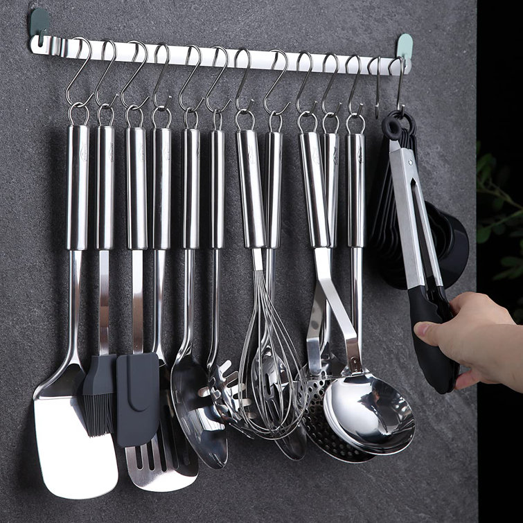 Kitchen Utensils Set 38 Pieces, Stainless Steel Cooking Utensils