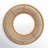 Raffaela Solid Wood Circle Wall Mirror-1891900882