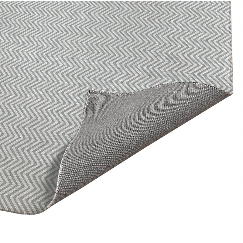 Tapis de bureau léger Chevy Champ, L 3 pi x L 2 pi, Bleu ardoise