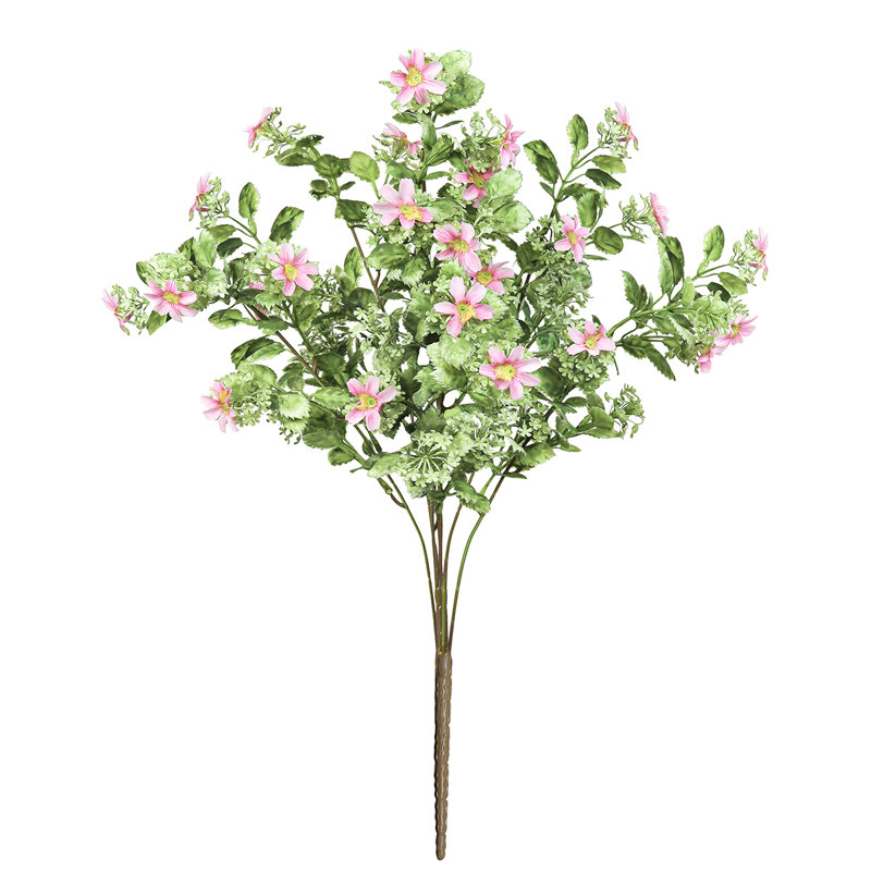 Bouquet de tiges de fleurs artificielles, Rose