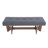Upholstered Entryway Bench With Tufted Button Seat And Solid Wood Legs, Modern End Of Bed Bench For Living Room/Bedroom/Hallway-36231574