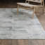 Tapis beige / gris à motif abstrait texturé Michalski-93223576