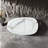 51" Freestanding Soaking Tub, Solid Surface Bathtub, Japanese Soaking Tub with Seat
