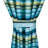 Morgan Printed Striped Curtain Set