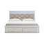 Grand lit de rangement rembourré avec tête de lit Beamond-72301765