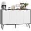 Buffet, armoire d'appoint avec tablettes réglables