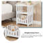 Ameria 36cm W Plastic Bedside Table