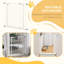 Pressure Mounted Pet Gate With Door-94282345-94282343
