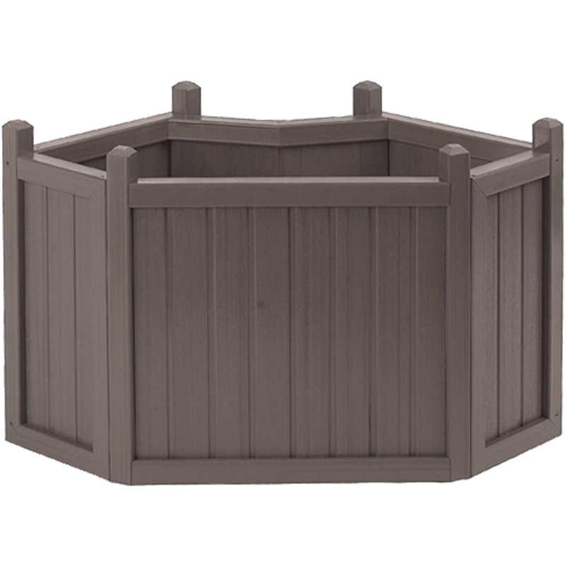 Lit de jardin surélevé en plastique 3 pi x 1,5 pi, Brume
