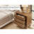 3-Drawer Nightstand with Charging Station