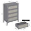 Arthen Rattan 4 Drawer Chest of Drawer-115334304