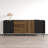 Pabon 78.7" Sideboard with Matte Finish