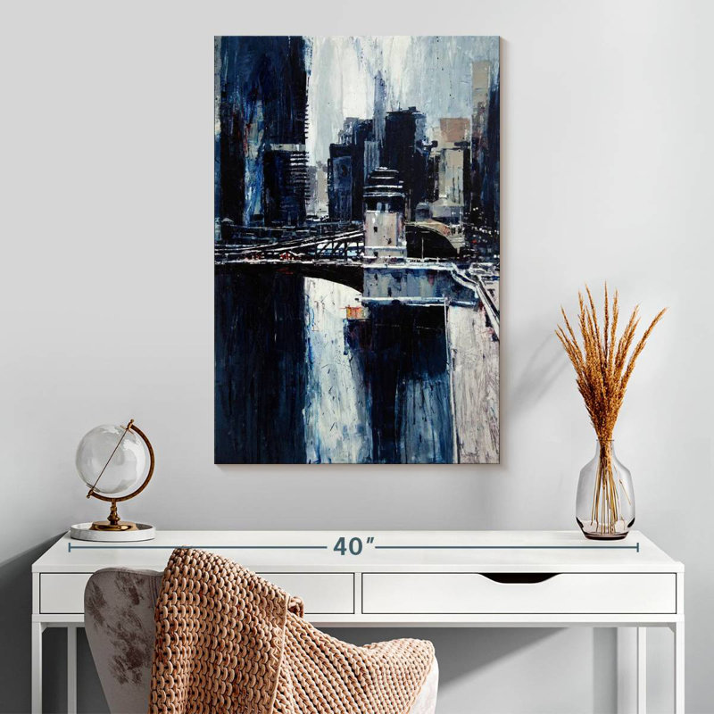 Sireci Clark Street Bridge, 30" H x 20" W