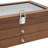 Dianera 34 Slots Large Wooden Pen Display Box with Clear Window
