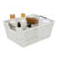 Ensemble de 3 paniers fourre-tout en rotin blanc-916465545