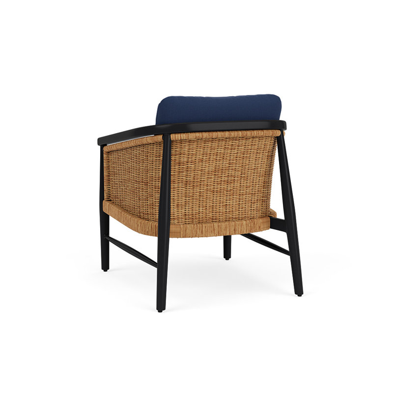 Galloway Outdoor Lounge Chair, Beach Navy
