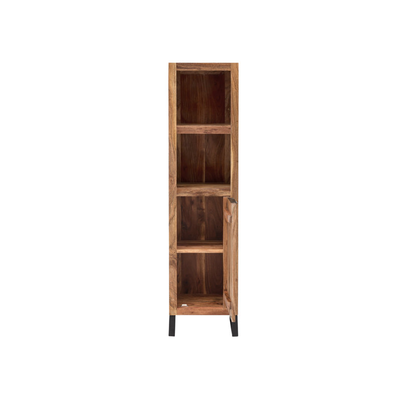 Bernier Solid Wood Bathroom Cabinet, Acacia Light