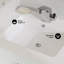 Plateau de meuble-lavabo simple 25 po Voltaire-46724628