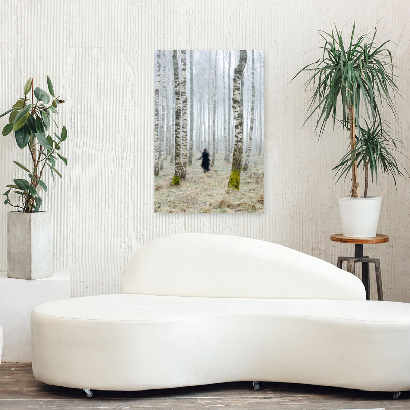 Art mural contemporain abstrait sans titre, H 36 po x l 24 po