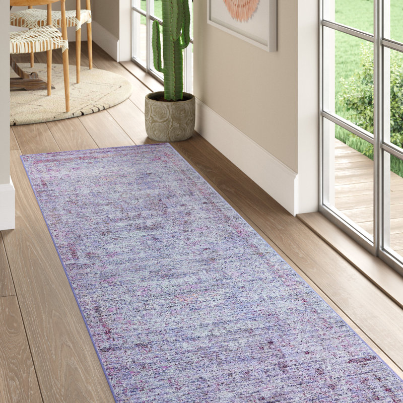 Maggie Oriental Polyester Rug, Square 8'