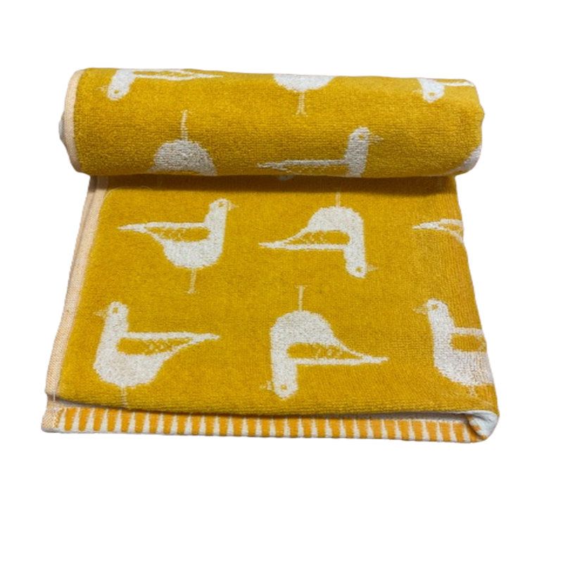 Seagull Towel Set, Ochre, Bath Towel - 1 Pack