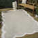 Manado Classic Cottage Two-Tone Scalloped Beige/Cream Indoor/Outdoor Rug