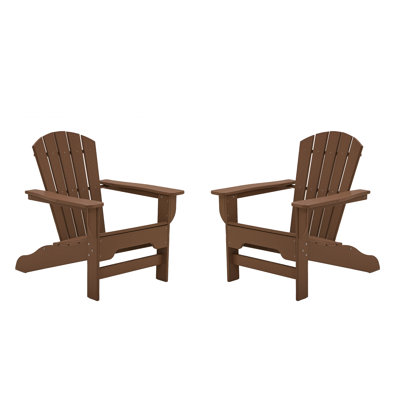 Willene Outdoor Adirondack Set
