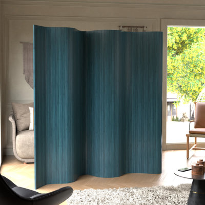 Siena Rolling Bamboo Room Divider