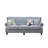 Simple Three-Person Sofa Upholstered Sofa-101727514