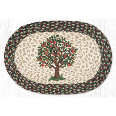  Oval Apple Tree Placemat – Country Kitchen Dining Accent 13"x19"