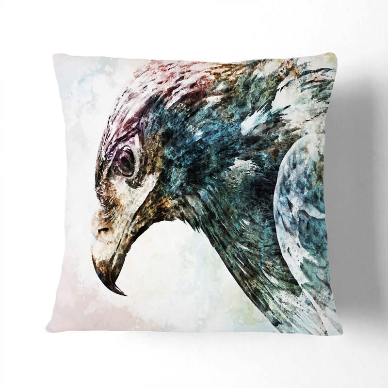Square Throw Cushion, Stone, 40cm H x 40cm W x 15cm D
