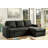 Lizabeth Upholstered Polyester Blend L-Shaped Sofa Bed-32754192