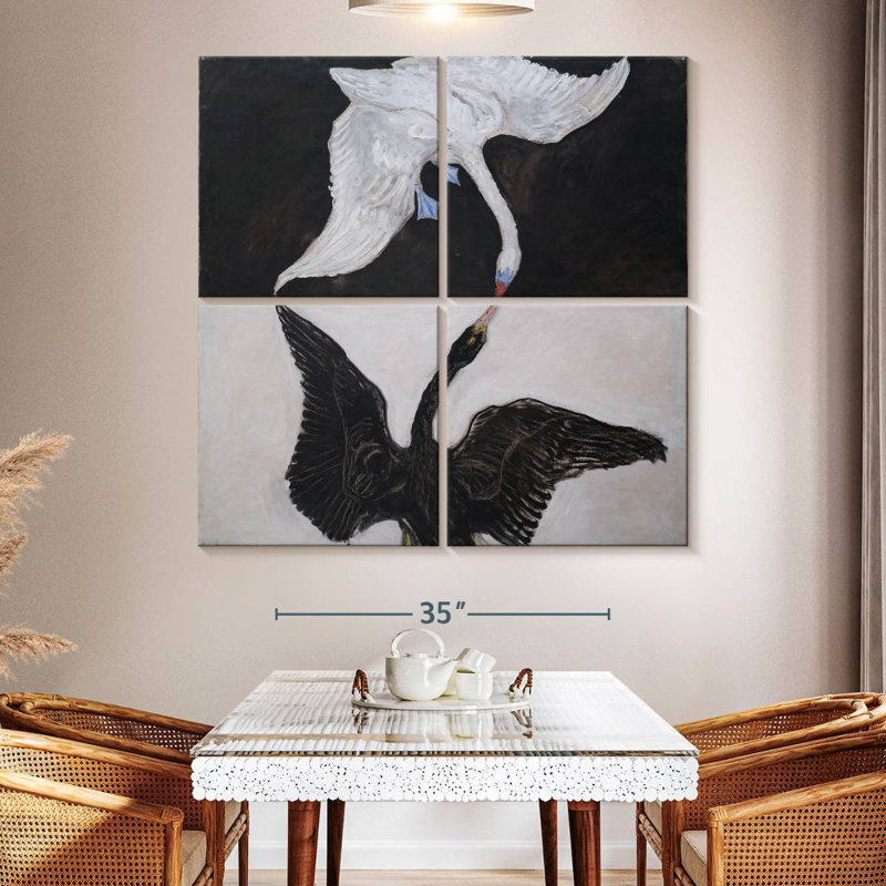 Brampt The Swan No. 1, 50'' H x 50'' W