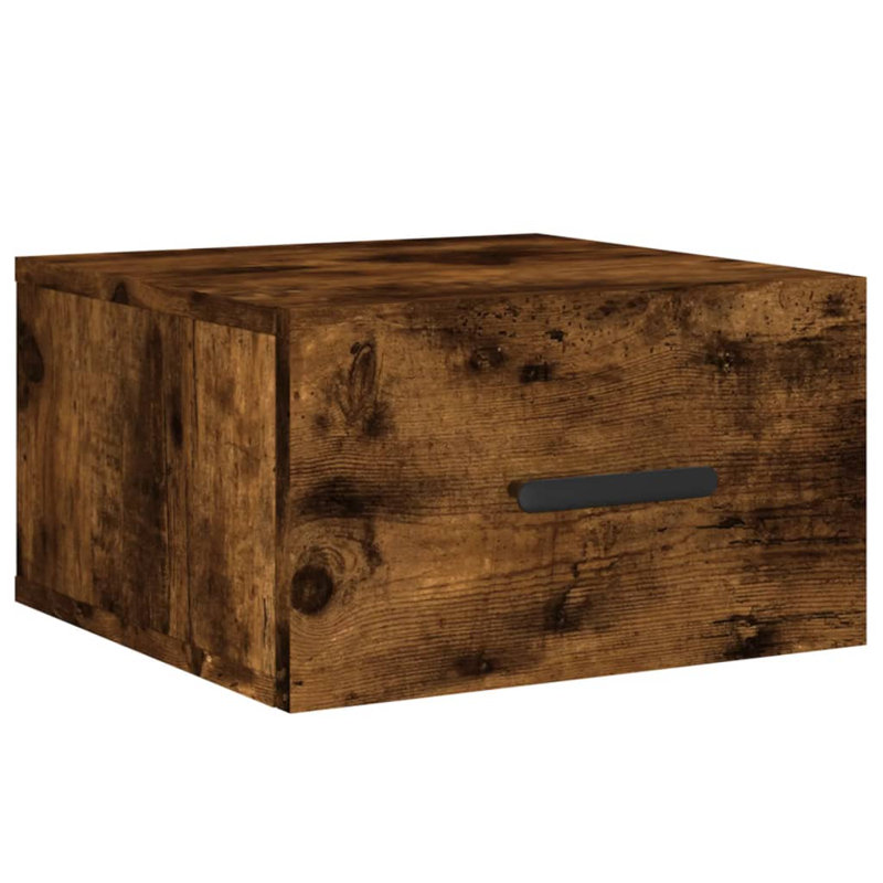 Shelstead 1 - Drawer Rectangle Accent Chest, Smoked Oak