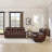 2 - Piece Power Reclining Top Grain Leather Living Room Set With USB & 2 Cup Holders On Back Cushions-806085653