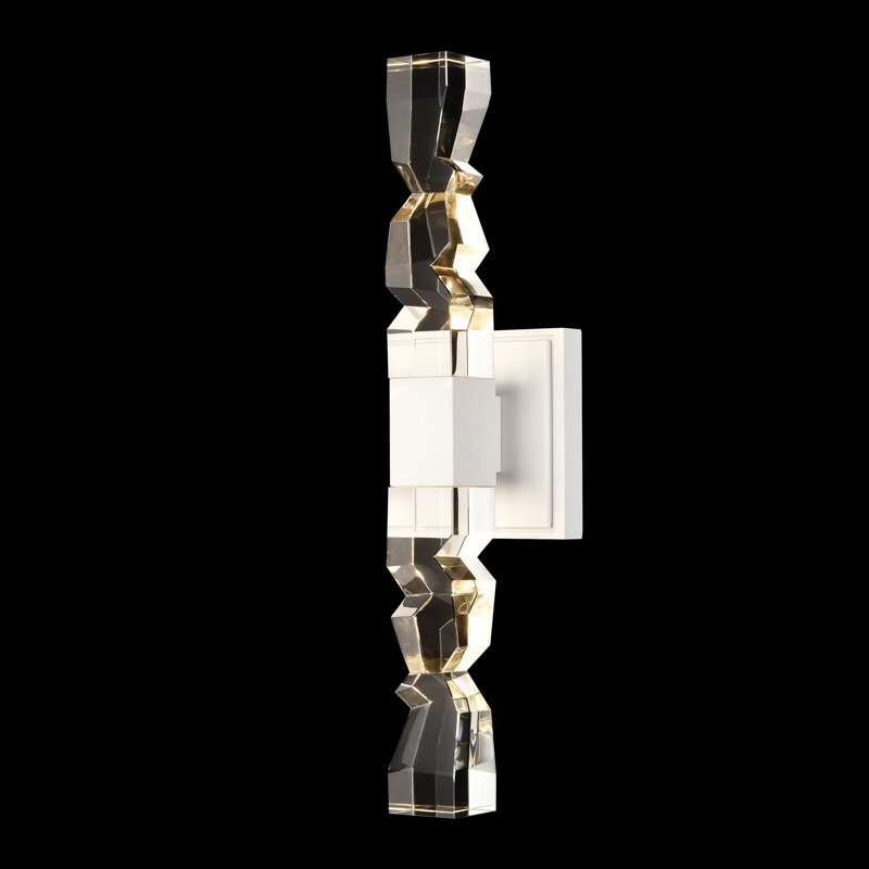 Mamadim Wall Sconce, 31.38" H x 4.5" W x 4.88" D, Matte White