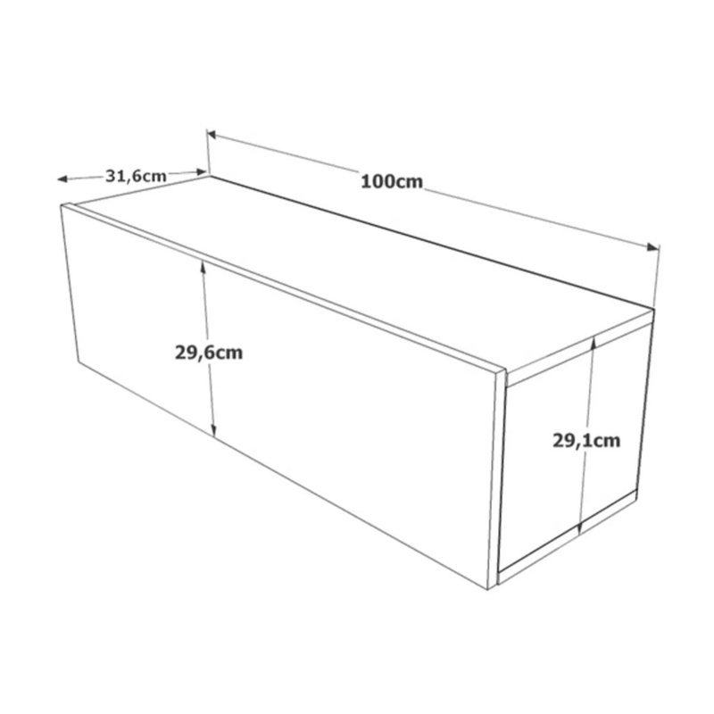 TV Unit, Blanc
