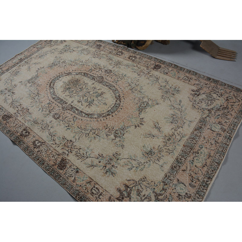 5.3x8.8 ft Large Rug, Vintage Rugs, Anatolian Rug, Luxury Rugs, Brown Neutral Rugs, Turkish Rugs