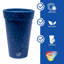 Silipint: Silicone 16oz Coffee Tumblers: 2 Pack Speckled -Unbreakable Cups-109379200