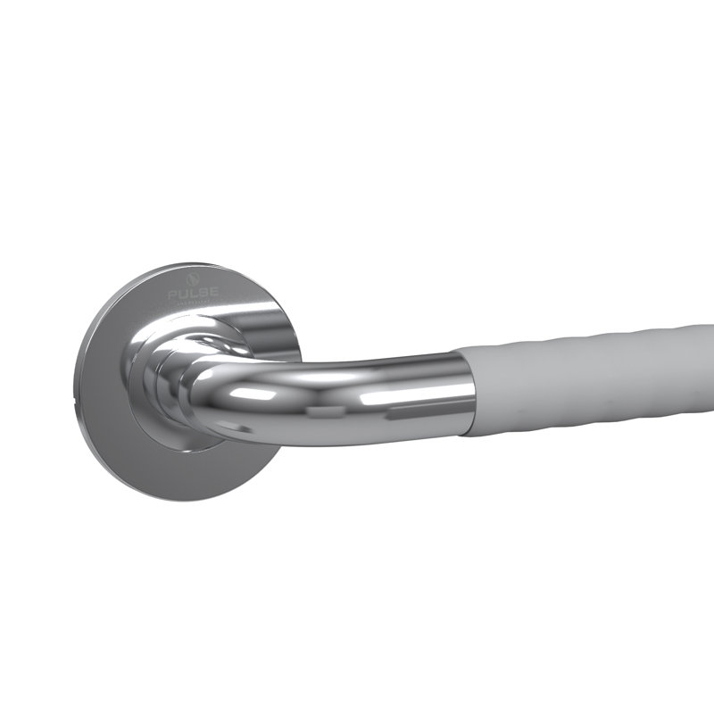 ErgoSafetyBar de 18 po à prise souple ergonomique et souple de 32 mm de diamètre, conforme à l'ADA, capacité de poids de 500 lb
