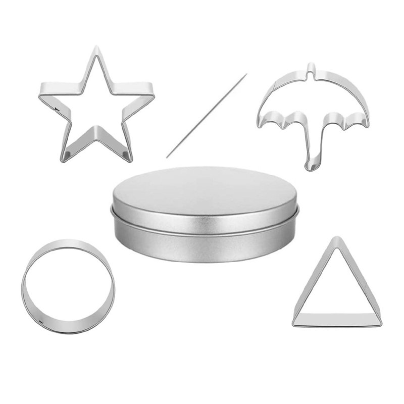 Ensemble d'outils de fabrication de gâteaux en sucre pour moules à sucre 6PC