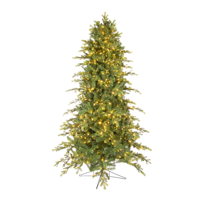 Douglas Lighted Artificial Fir Christmas Tree, 7.5'