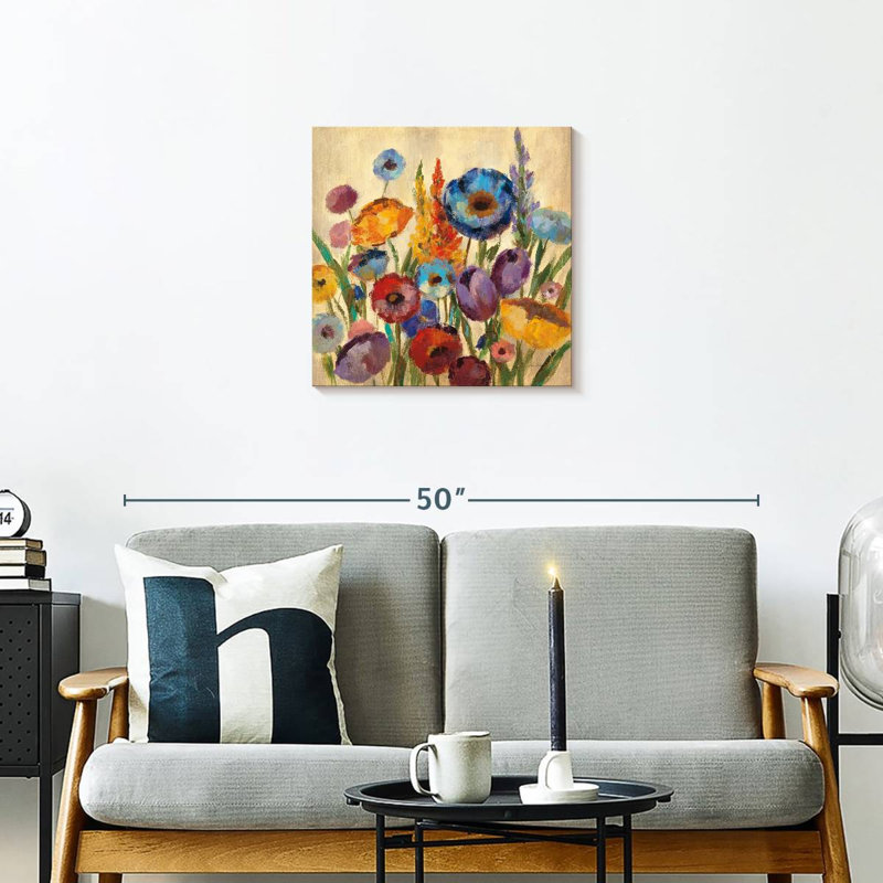 Harnek Garden Hues II, 20" H x 20" W