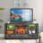 23 Inch Infrared Quartz Heater Fireplace Insert -Woodlog Version With Brick