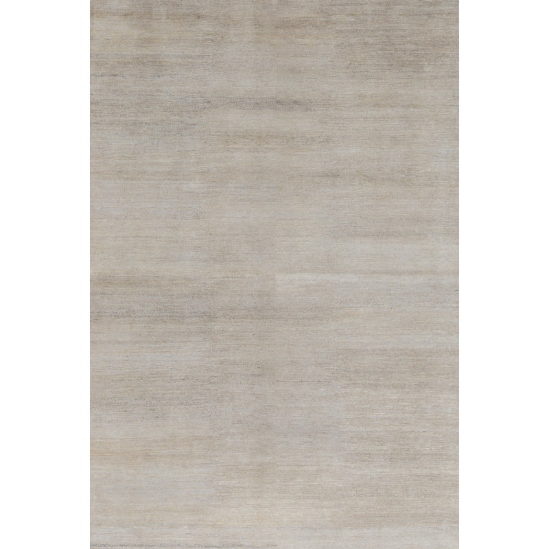 Tibetan Area Rug in Beige