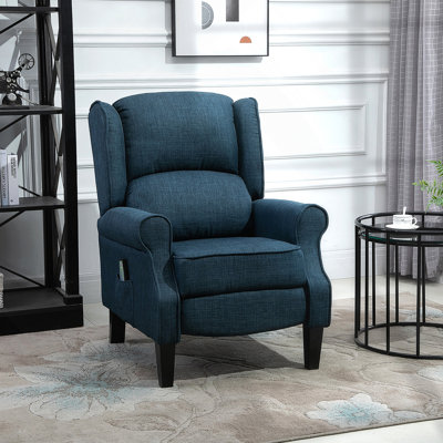 Fauteuil inclinable de massage avec fonction chauffante, télécommande,