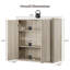 Buffet 2 portes avec tablettes réglables l 34,6 po Cesiro-31390574-11884057